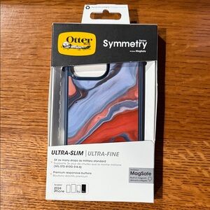 Otterbox Blue orange Symmetry Series Case iPhone 16 Pro Max High Desert Agate